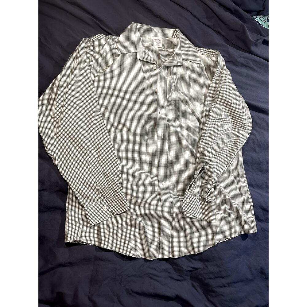 Brooks Brothers The Original Polo Shirt Sz 17.5-36 Slim Fit